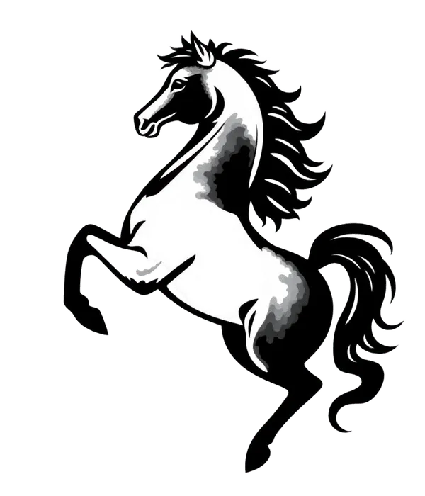 Prancing stallion mark
